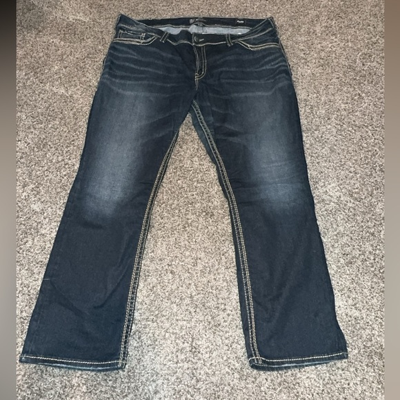 Women’s plus silver jeans never worn size 22 X 30l - Picture 1 of 3